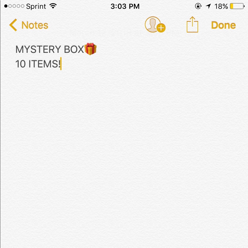Mystery Box (10 Items)🔴